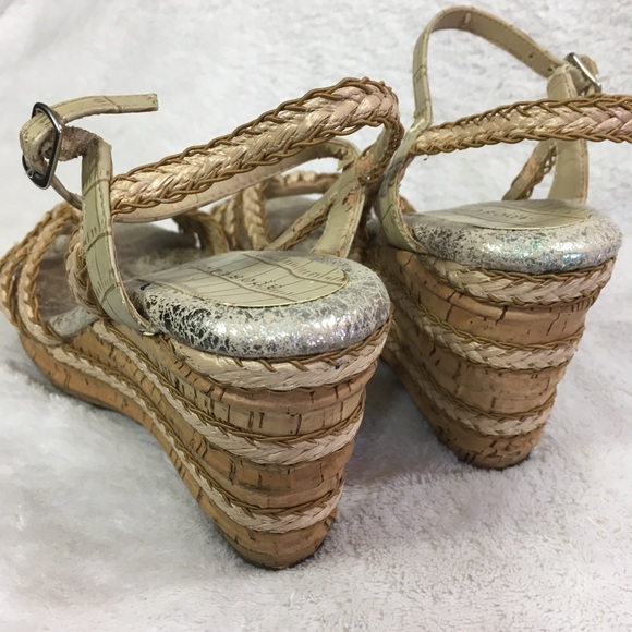 Apostrophe wedges - Size 6 open toe - Picture 6 of 8